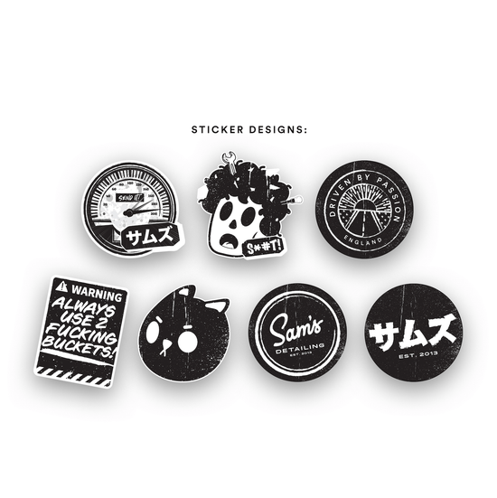 Sticker Pack - Sam's Detailing